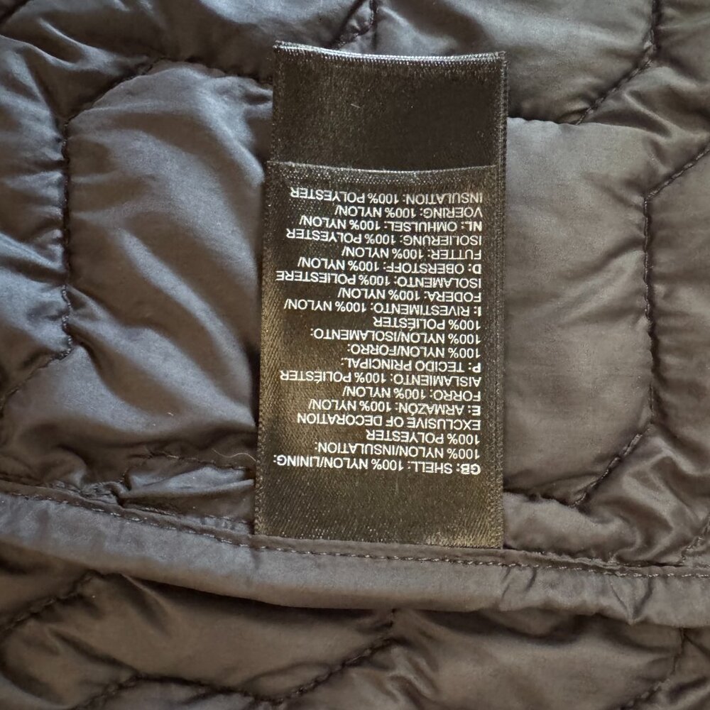 The North Face Eco Thermoball Full Zip Jacket Coat Puffer, Large, Black - Picture 6 of 13